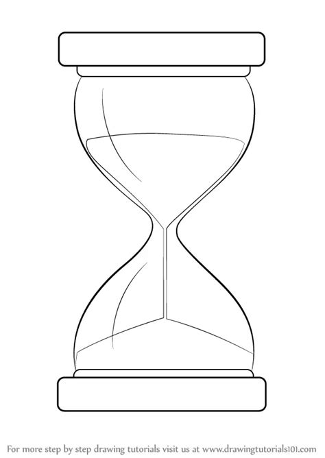 How to Draw a Simple Hourglass 